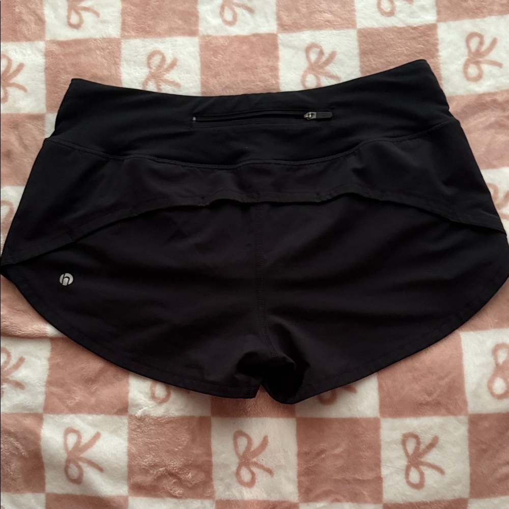 Women's Black Athletic Shorts